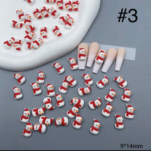 Cute Christmas Nail Charms