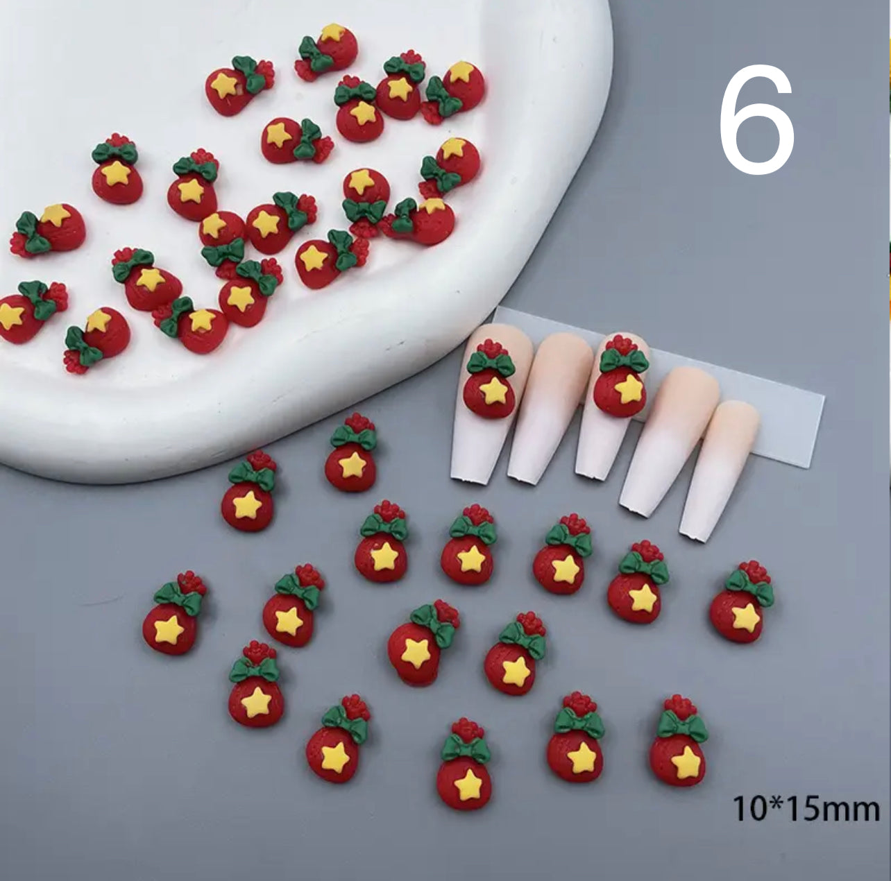 Christmas 3D Nail Charms