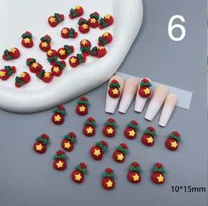 Christmas 3D Nail Charms