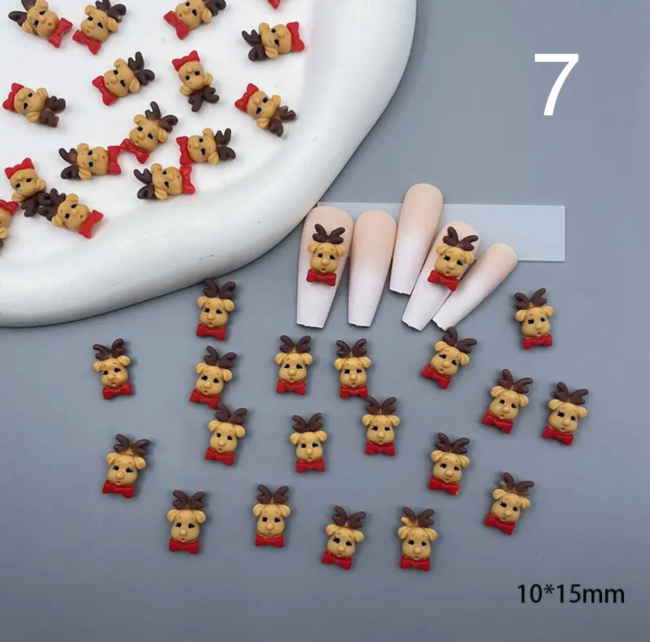 Christmas 3D Nail Charms