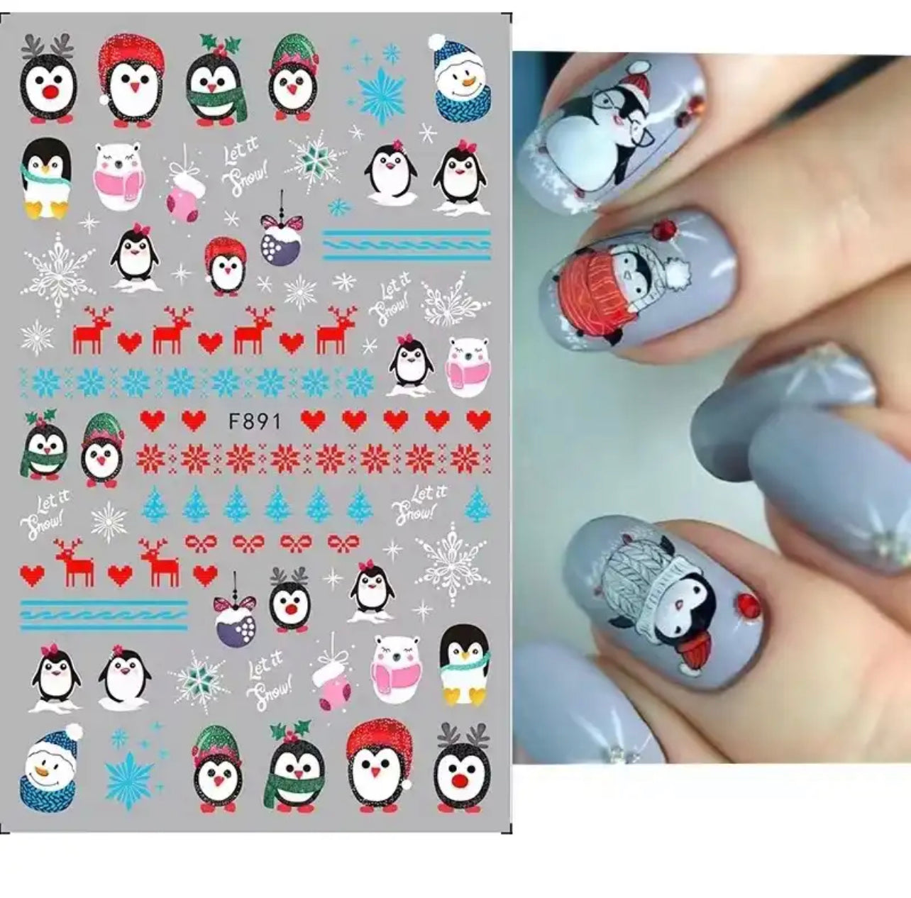 Christmas Nail Stickers