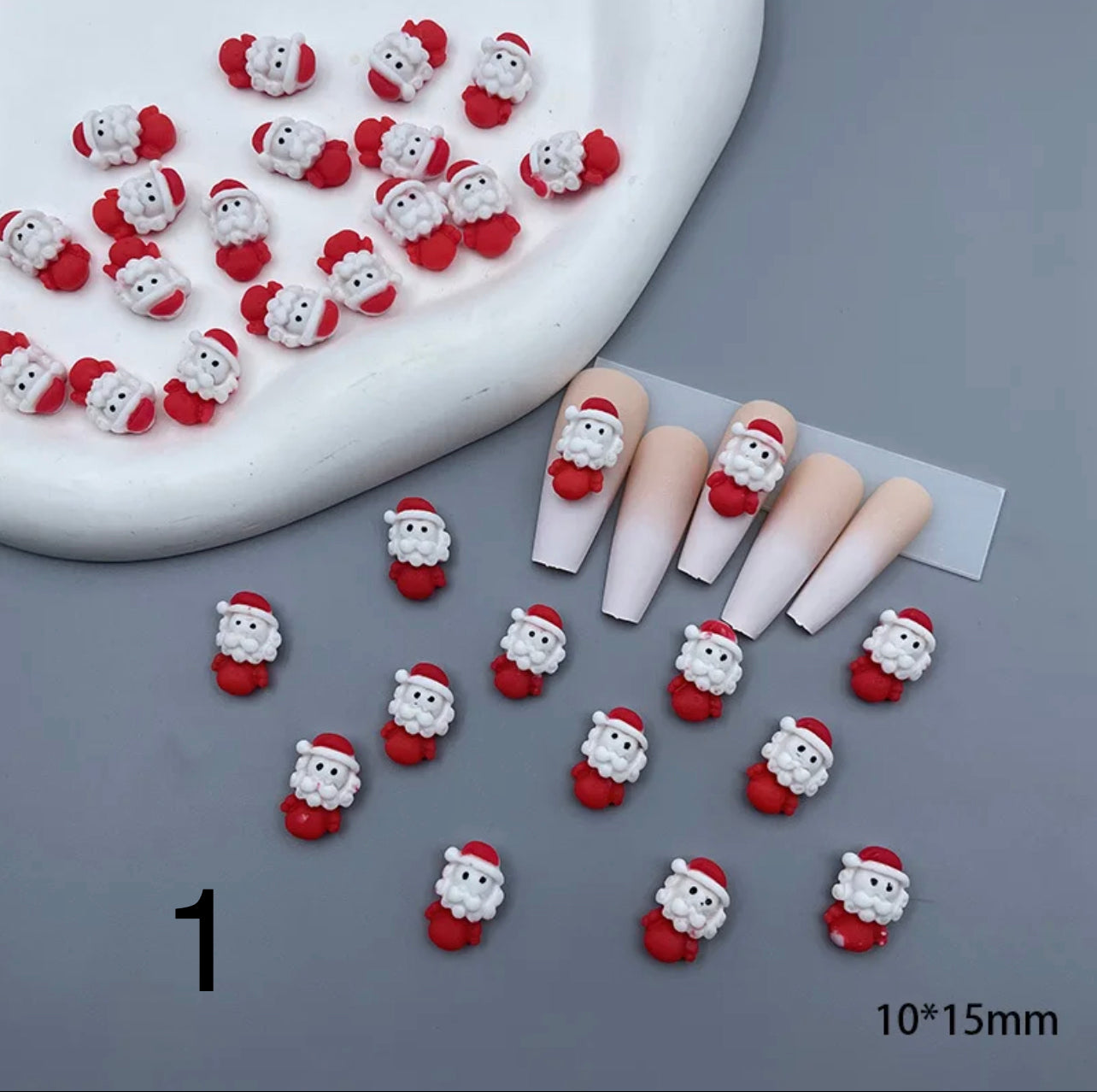 Christmas 3D Nail Charms