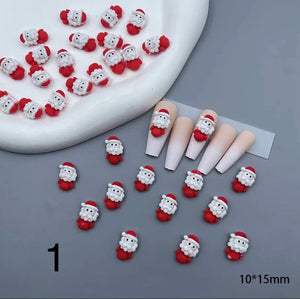 Christmas 3D Nail Charms