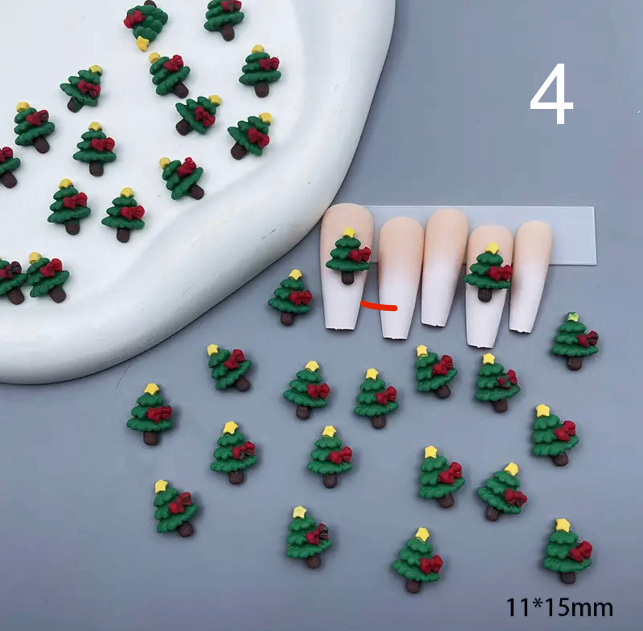 Christmas 3D Nail Charms