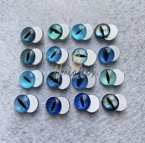 3D Evil Eye Mixed Nail Charms