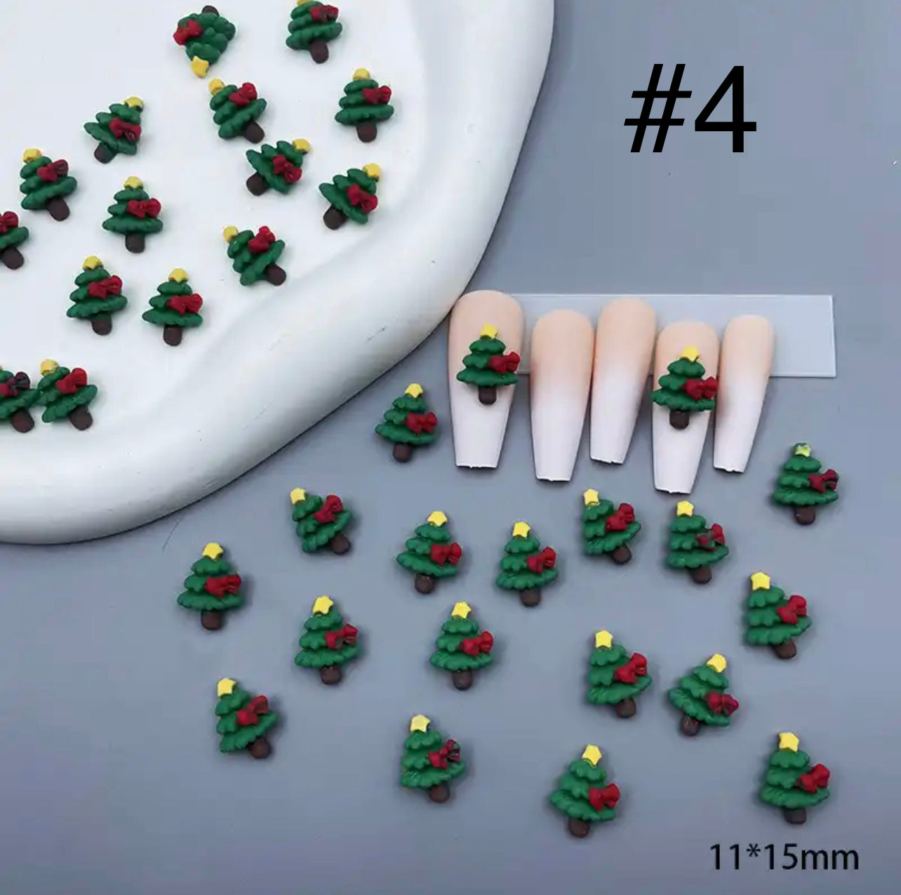 Cute Christmas Nail Charms