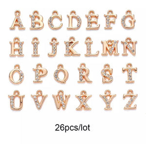 Dangling Alphabet Charms