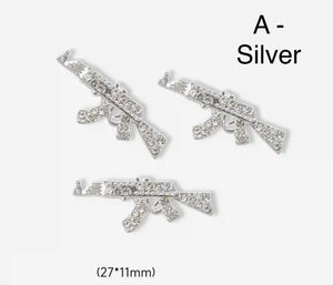 Crystal Gun Nail Jewelry