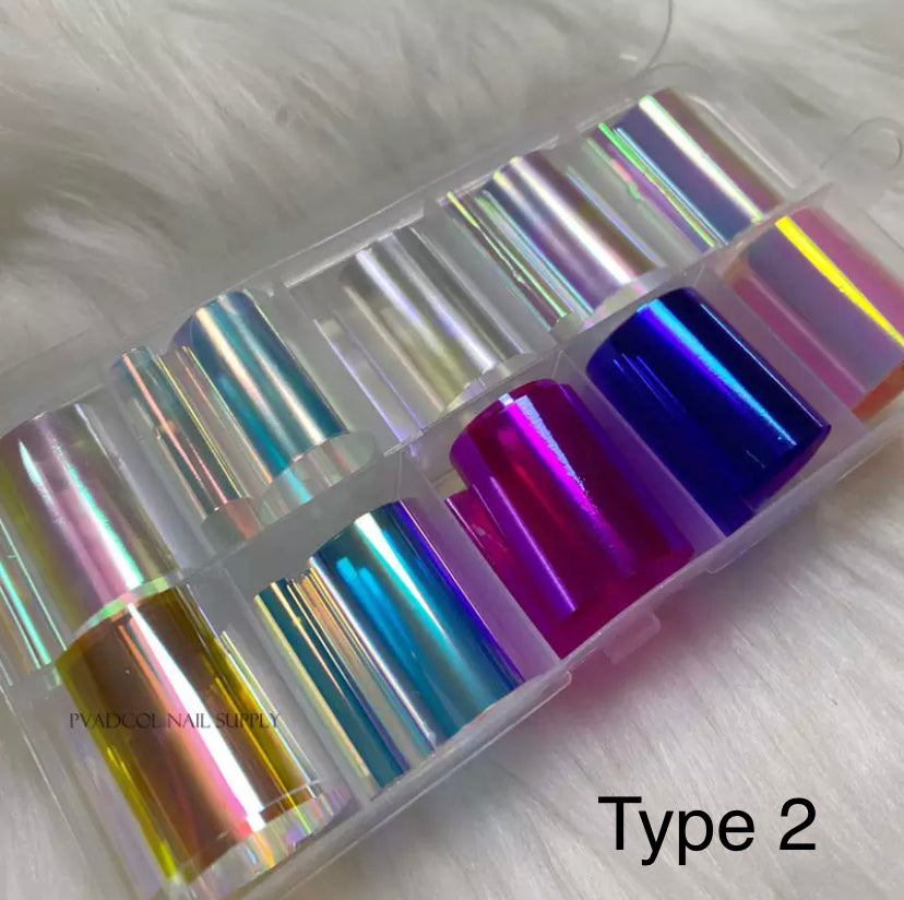 Transparent Nail Foil