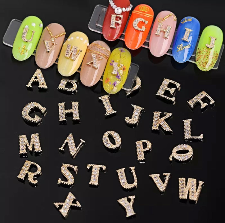 Letter Alphabet Charms