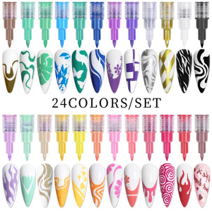 Nail Art Graffiti Pen Set