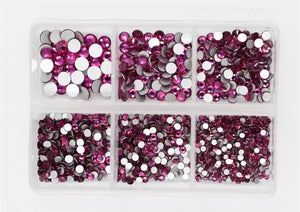 1200 Mixed Size Crystal Rhinestones