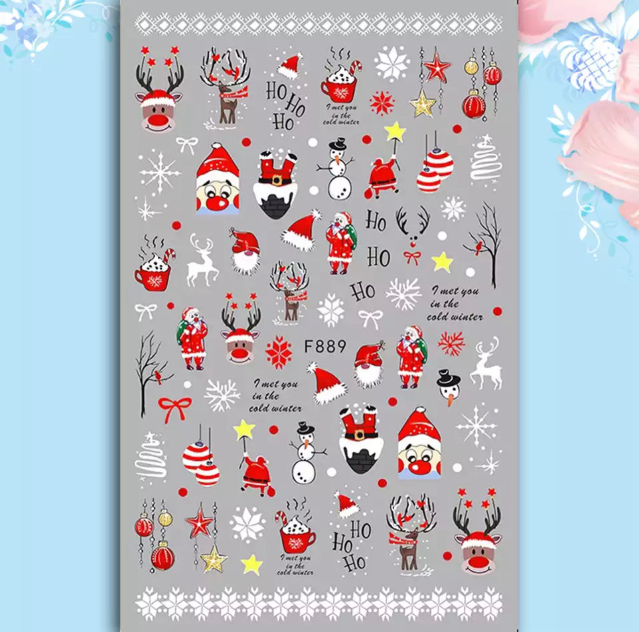 Christmas Nail Stickers