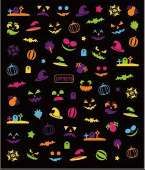 Halloween Nail Stickers & Sliders