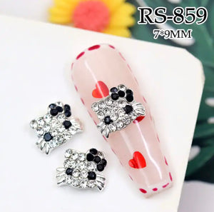 Hello Kitty Rhinestone Nail Charms