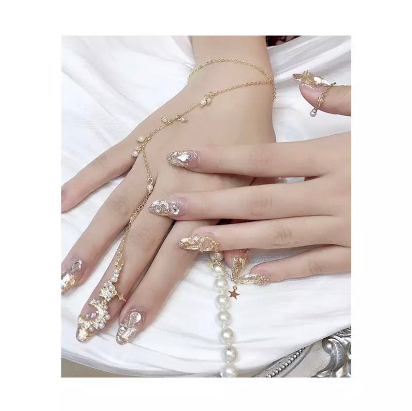 Bracelet Chain Nail Jewelry