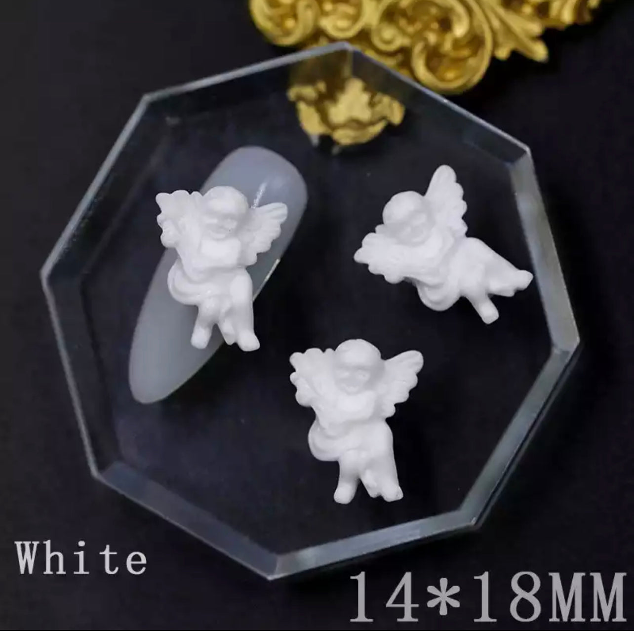 Angel Baby Nail Accessories