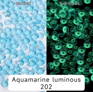 Luminous Glowing Resin Rhinestones