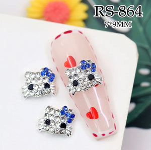 Hello Kitty Rhinestone Nail Charms