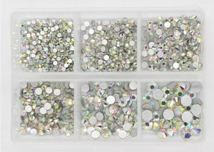 1200 Mixed Size Crystal Rhinestones