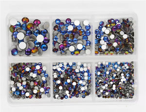 1200 Mixed Size Crystal Rhinestones