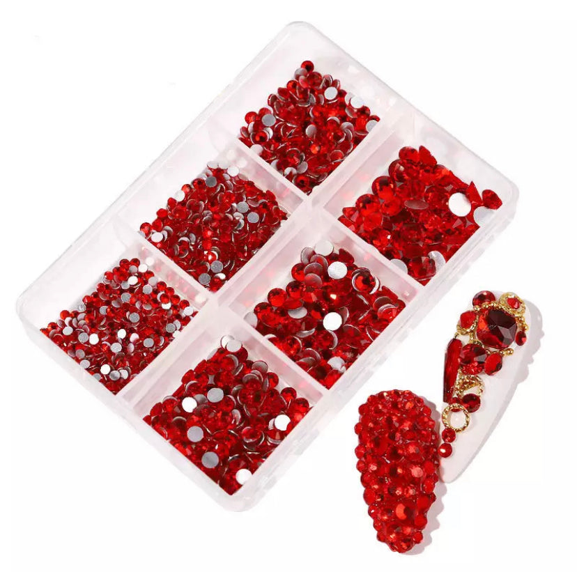 1200 Mixed Size Crystal Rhinestones