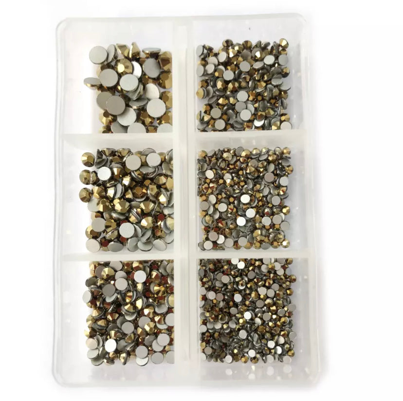 1200 Mixed Size Crystal Rhinestones