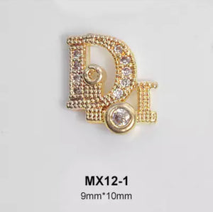 Brand Logo Nail Charm D