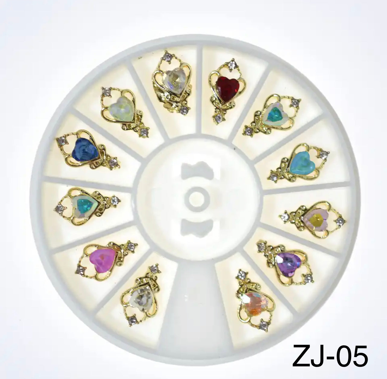 12pc Box Fancy Rhinestone Nail Gems