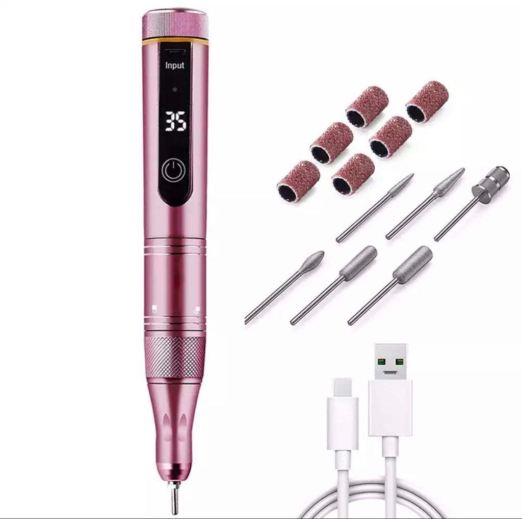 Cordless LED Electric Nail Drill