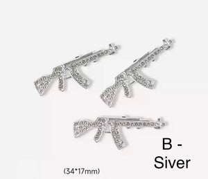 Crystal Gun Nail Jewelry