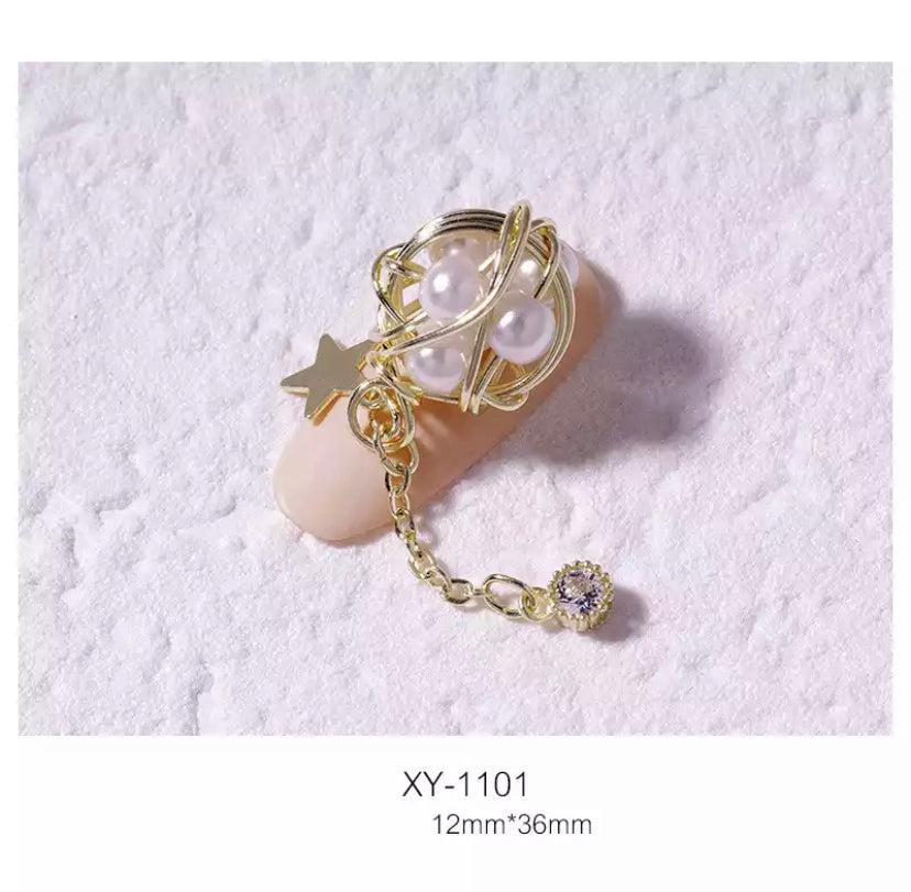 Exotic 3D Nail Charms