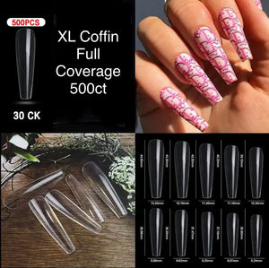 Coffin Press on Nails