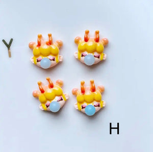 Mini Kawaii Princess Cartoon Nail Charm