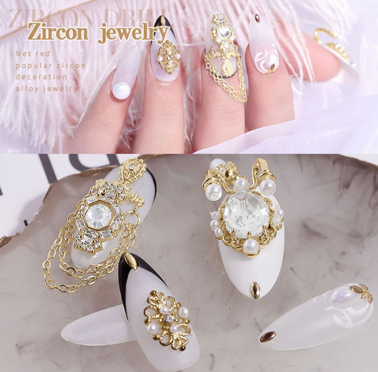 Exotic 3D Nail Charms