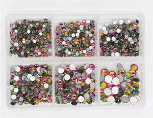 1200 Mixed Size Crystal Rhinestones