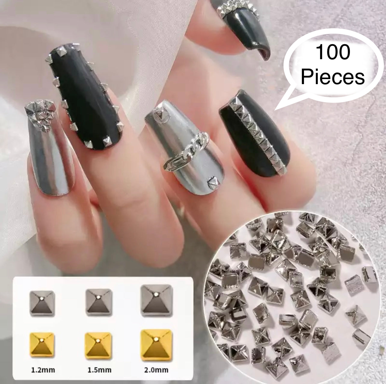 Punk Rivets Nail Studs