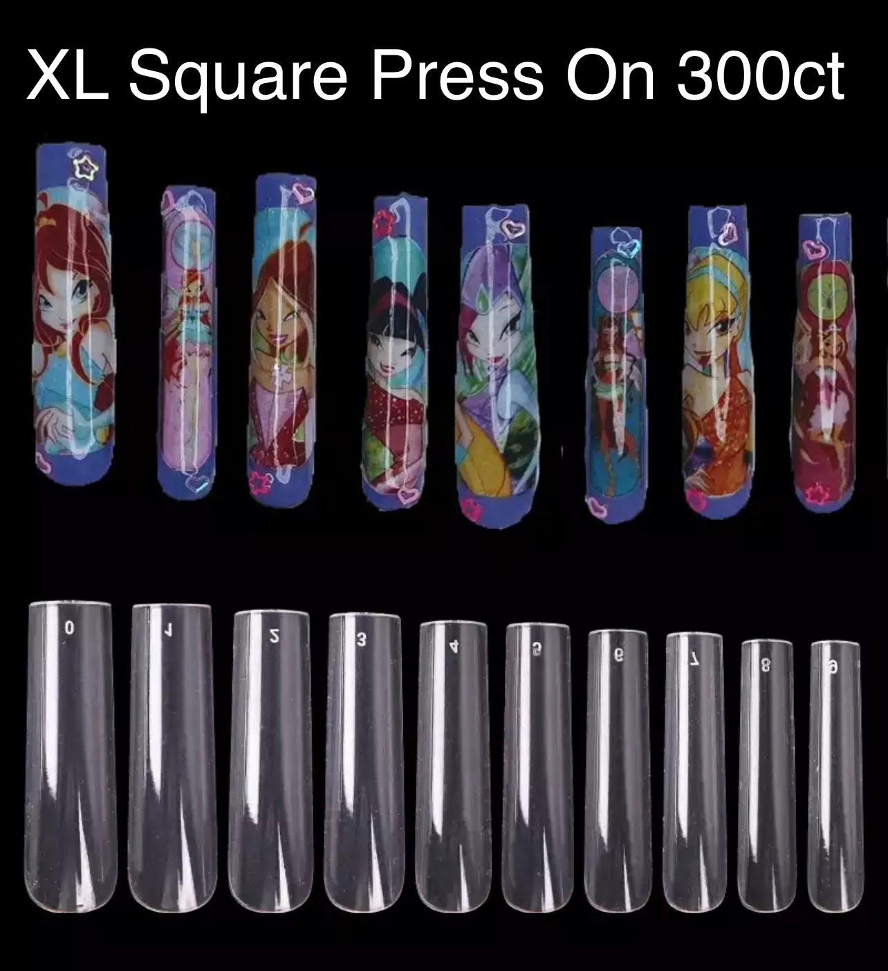 Square Press on Nails