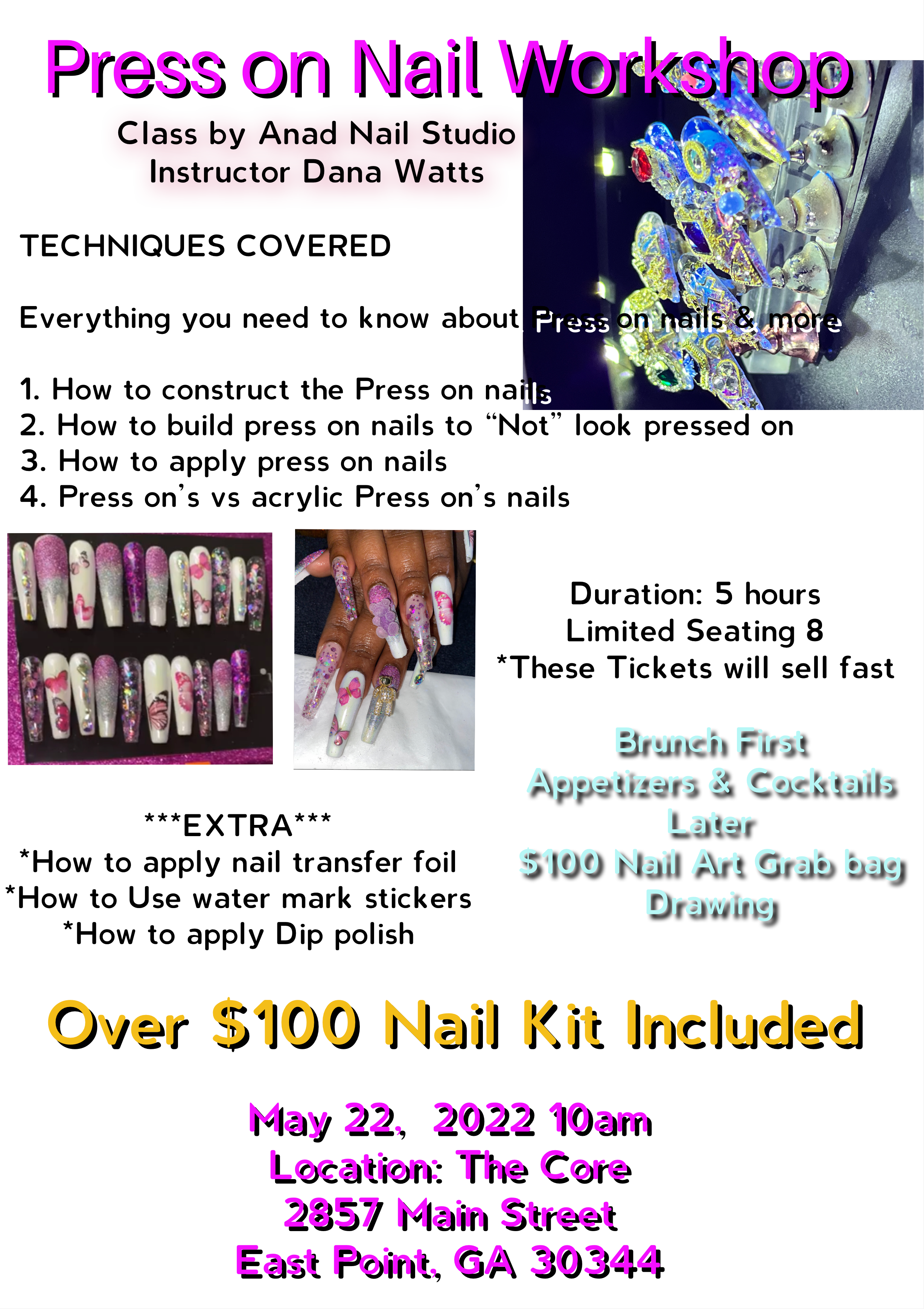 Press On Nail WorkShop