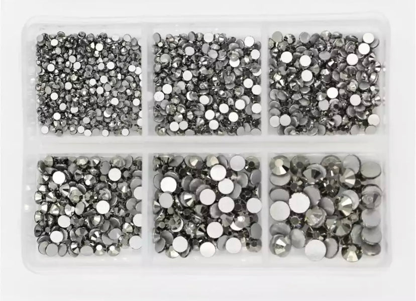 1200 Mixed Size Crystal Rhinestones