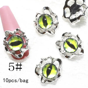 Evil Eye Nail Gems