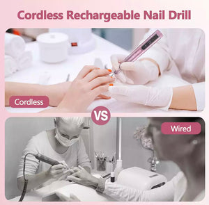 Cordless LED Electric Nail Drill