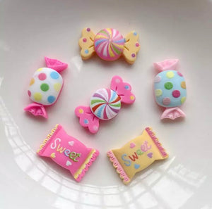 Candy Resin Nail Charms